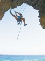 Cayman Brac climbing